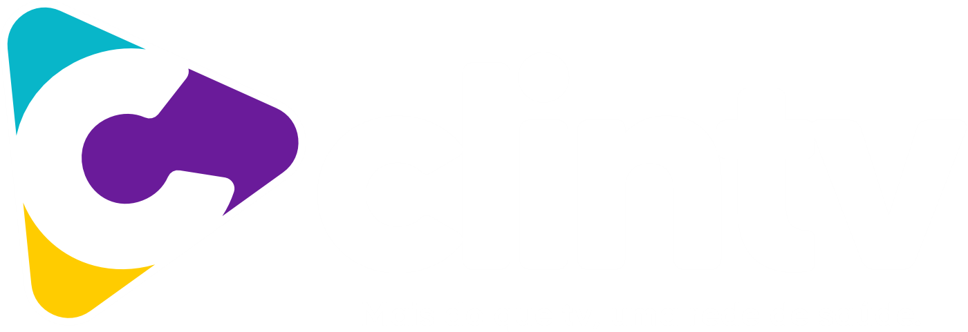 ClinTV - Logo negativo